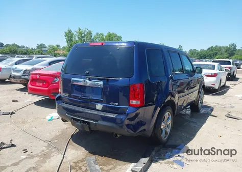 2013 Honda Pilot Ex-L из США, поврежденный, VIN 5FNYF4H54DB065188
